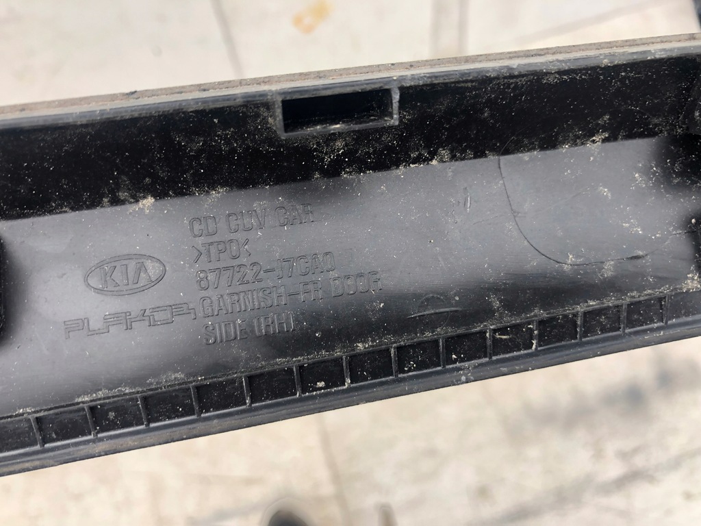 фото №5, Молдинг дверь перед передняя правая kia xceed x-ceed