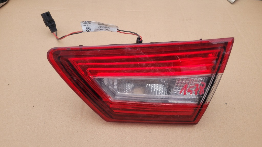 фото №1, Renault clio iv hb лампа задняя правая w крышка 265505796r // 1578