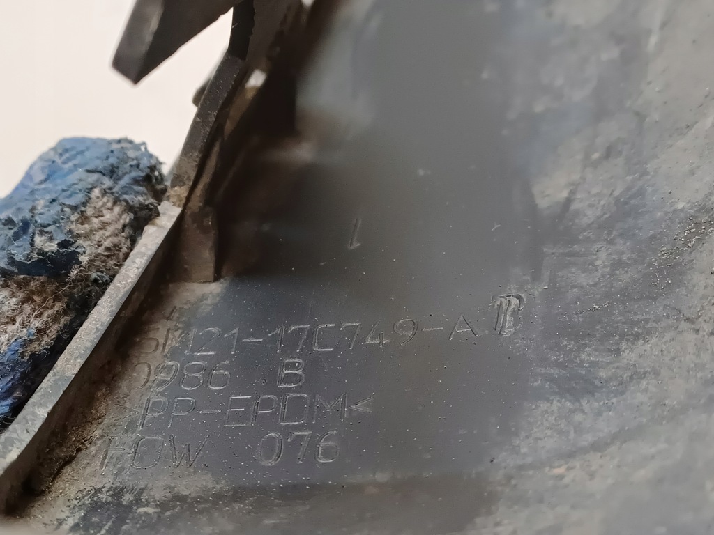 фото №8, Ford galaxy 3 iii 15- накладка спойлер бампера перед 6m2117c749a