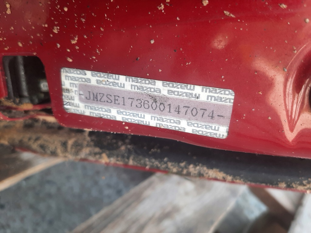 фото №11, Двері праве правий задня оригінал лак mazda rx8 rx-8