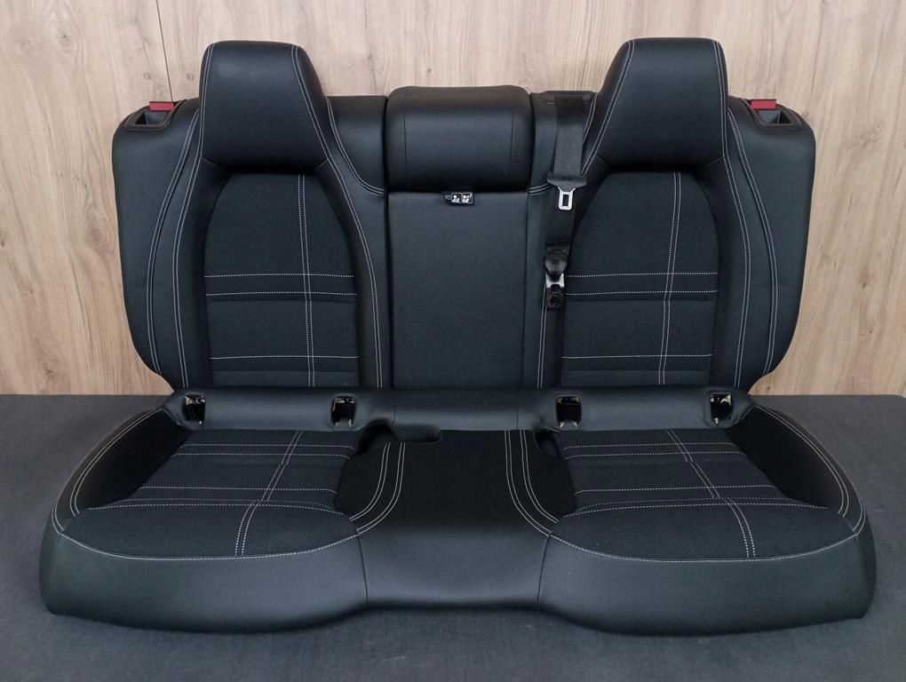 фото №1, Mercedes a-klasa w176 сидіння заднє сидіння задня задня комплектна