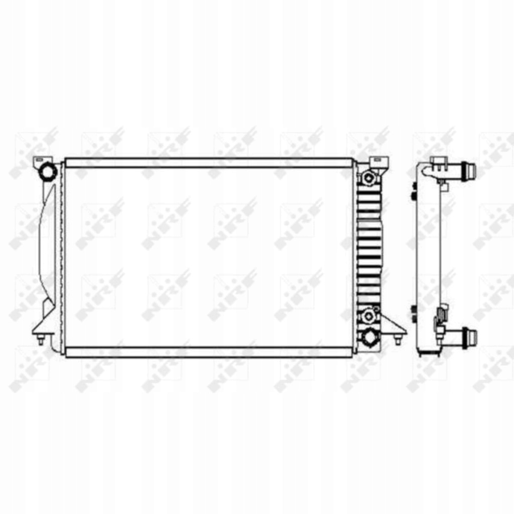 Купити Радіатор води audi a4 b6 b7 00-06 2.5
