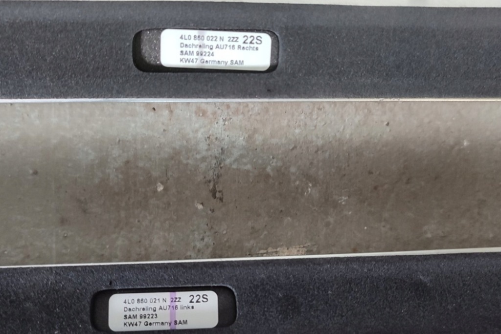 Комплект рейлингов кровельные audi q7 4l 4l0860021 3.0l бензиновый 206kw 2014 Цена