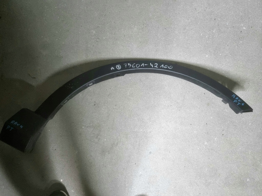 фото №1, Молдинг крила права перед rav4 75601-42100
