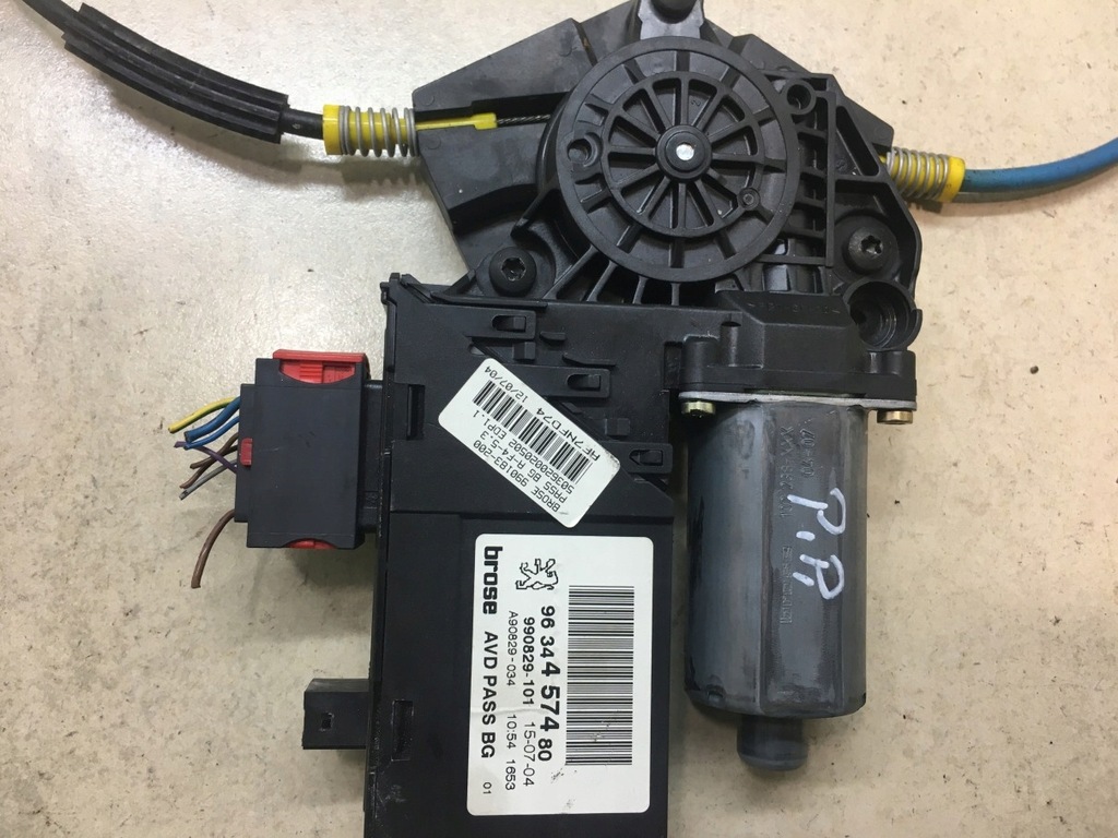 фото №5, Підйомник скло правий перед peugeot 307 sw