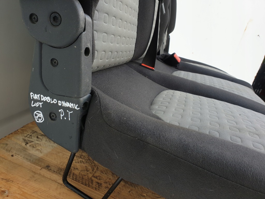 фото №12, Fiat doblo lift сидіння лівий правий перед задня сидіння комплект сидінь перехідник