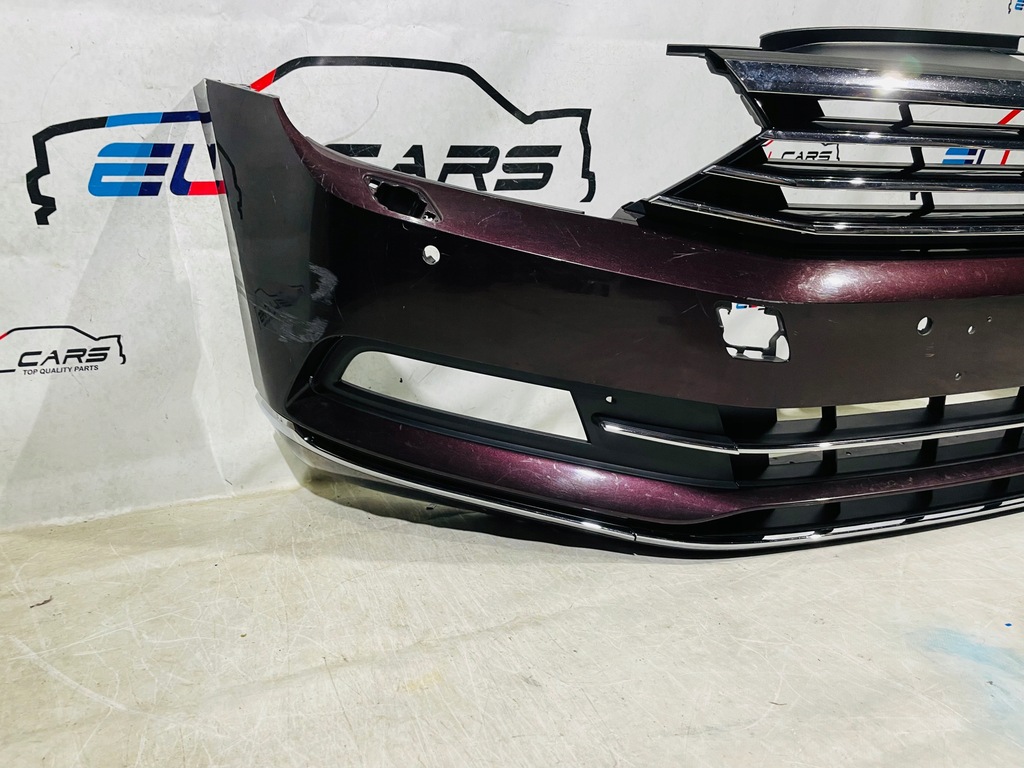 фото №6, Vw passat b8 3g0 higline бампер перед передній 4xpdc spreysk 2015-2023 rok