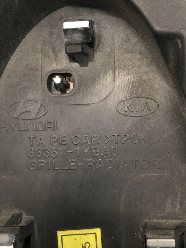 фото №11, Kia picanto ii решітка радіатора хром