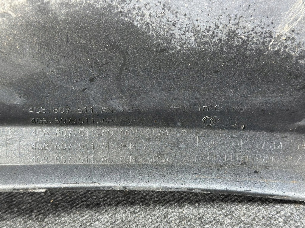Audi a7 4g8 s line lift 14-18 бампер задняя задний 4g8807511an полный хороший Киев
