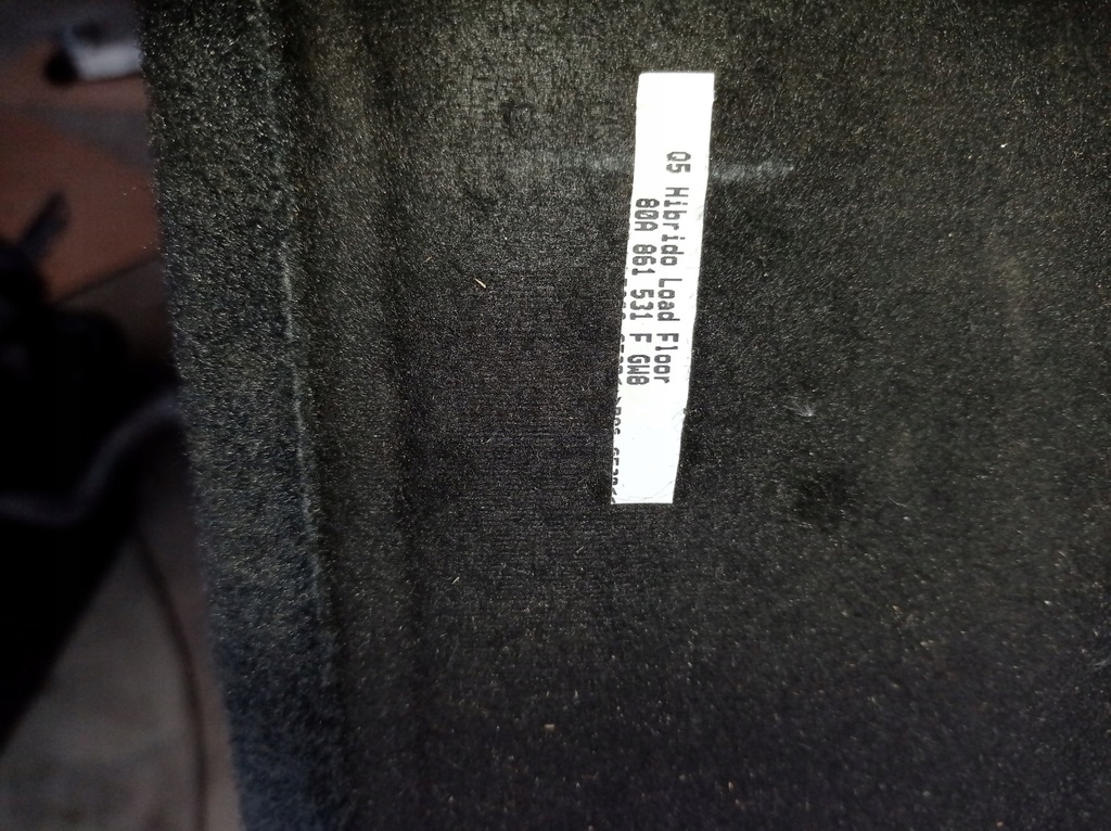 фото №4, Підлога багажника audi q5 lift 80a861531f