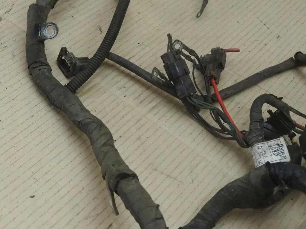 фото №14, Hyundai h1 2.5 td d4bf електропроводка електрична джгут двигуна