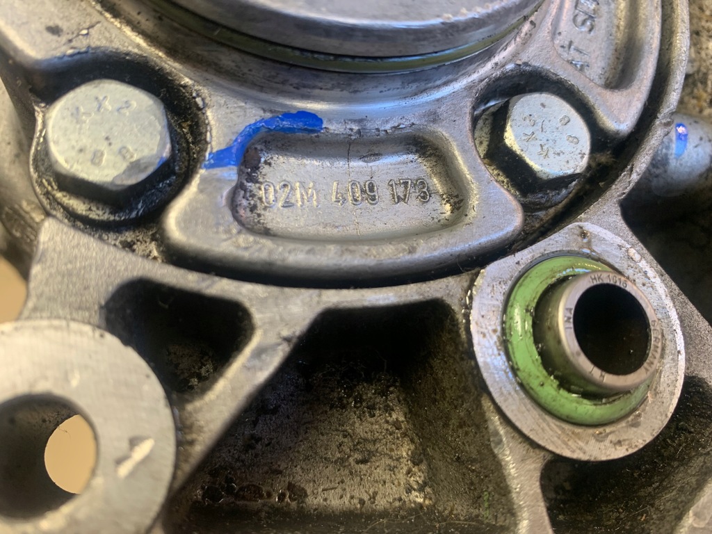 фото №7, Audi s3 tt 1.8t 225km редуктор коробки 02m409148b