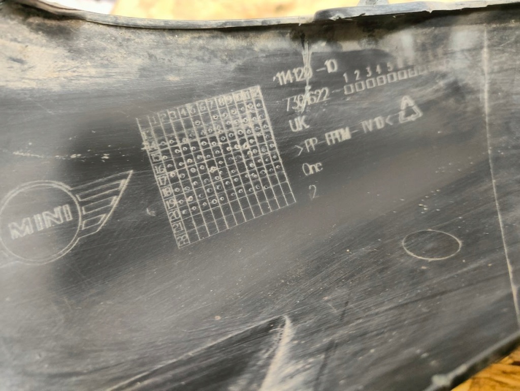 фото №8, Спойлер бампера передний mini cooper f55 f56 11412810