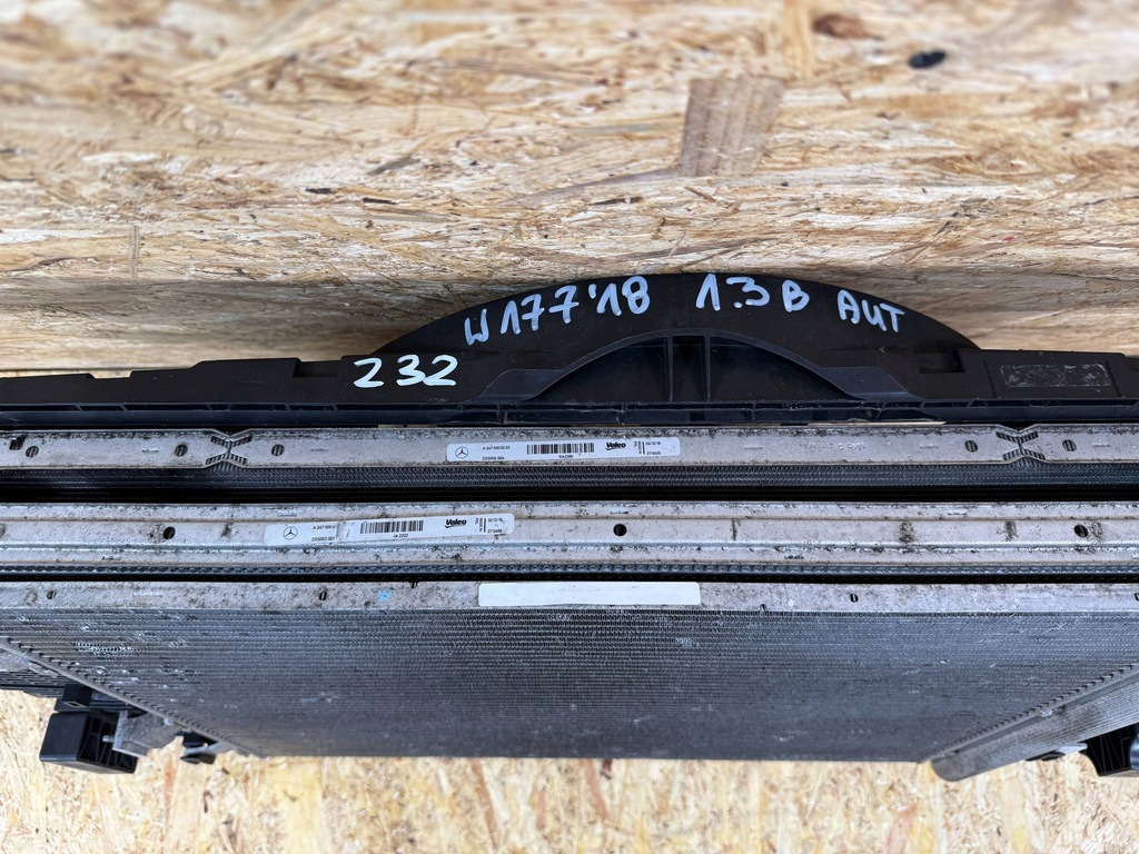 фото №8, Комплект радиатор радиатор вентилятор mercedes w177 w247 h247 w118 1.3b