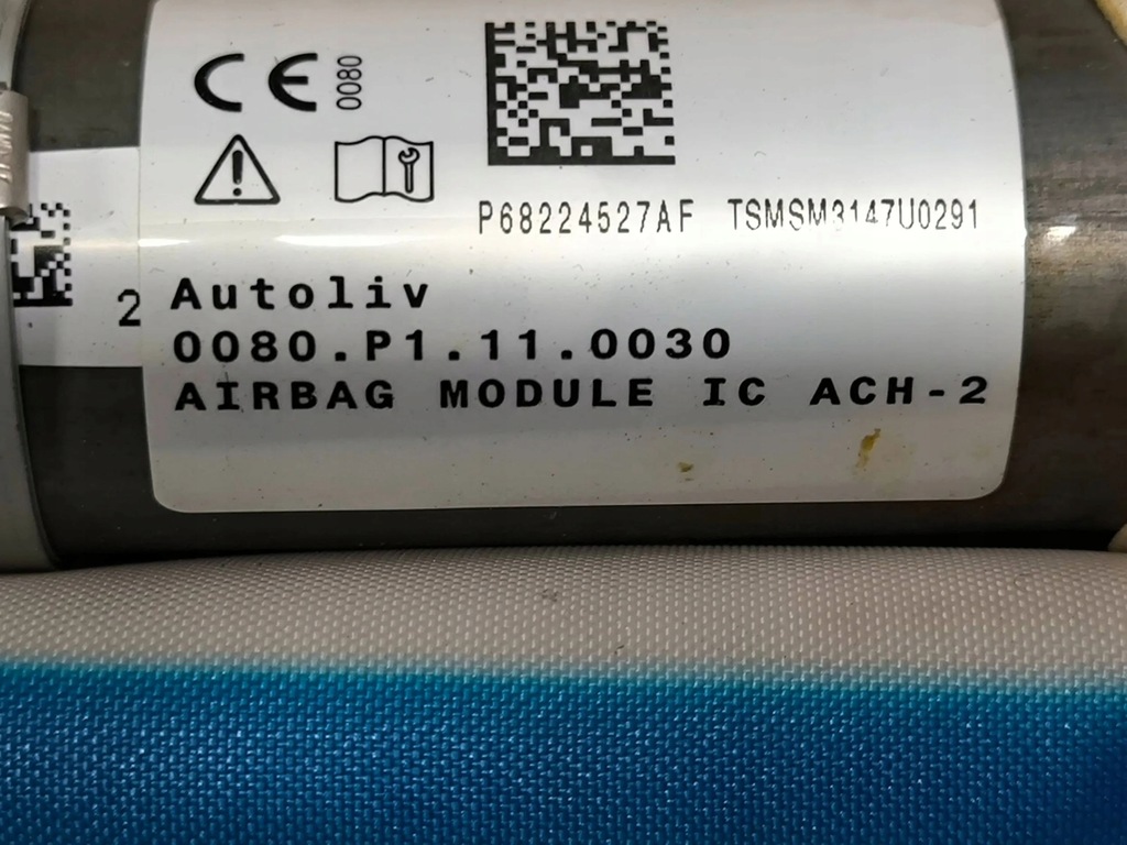 фото №6, Chrysler pacifica 2018 ліва сторона шторка безпеки подушка безпеки