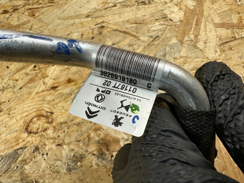 фото №8, Wąż шланг труба кондиционера opel e-corsa f peugeot e-208 ii 9826918180