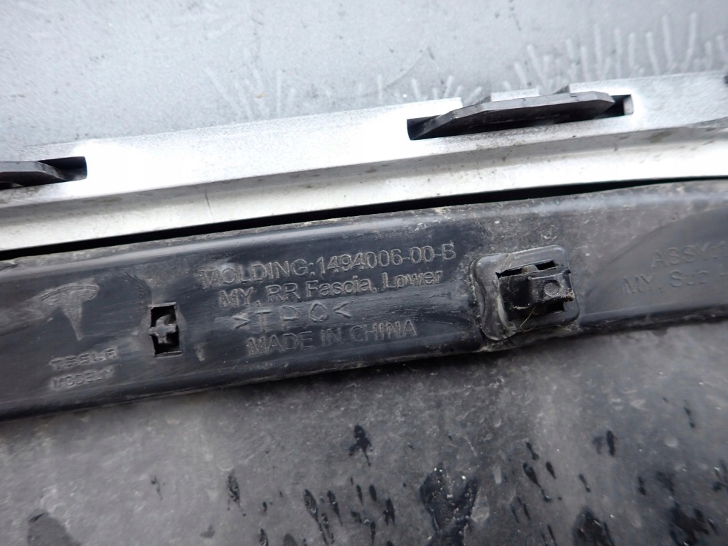 фото №14, Tesla model y 20- бампер задня задній pdc