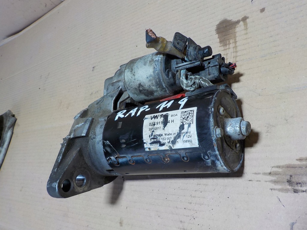 фото №5, Rapid ii 1.6 tdi стартер 0001153007