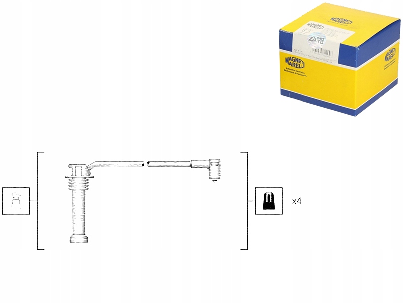 фото №1, Провода зажигания [magneti marelli]