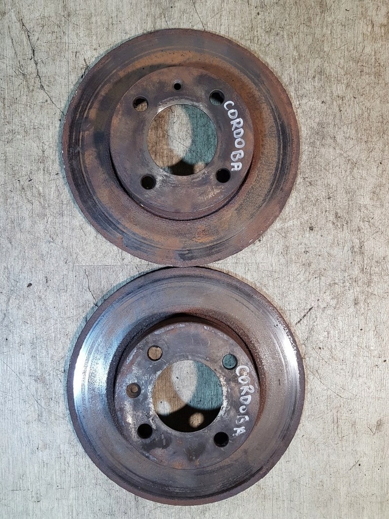 фото №1, Тормозные диски тормозные перед комплект seat cordoba i