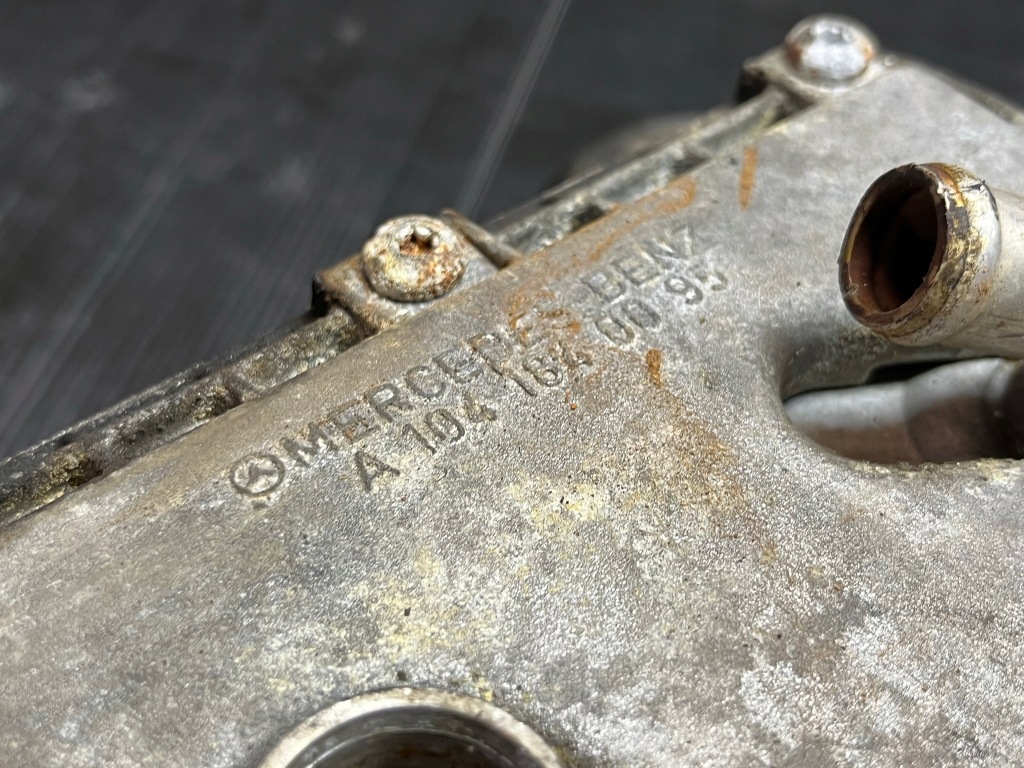 фото №3, Mercedes r129 корпус фильтра масла a1041845302