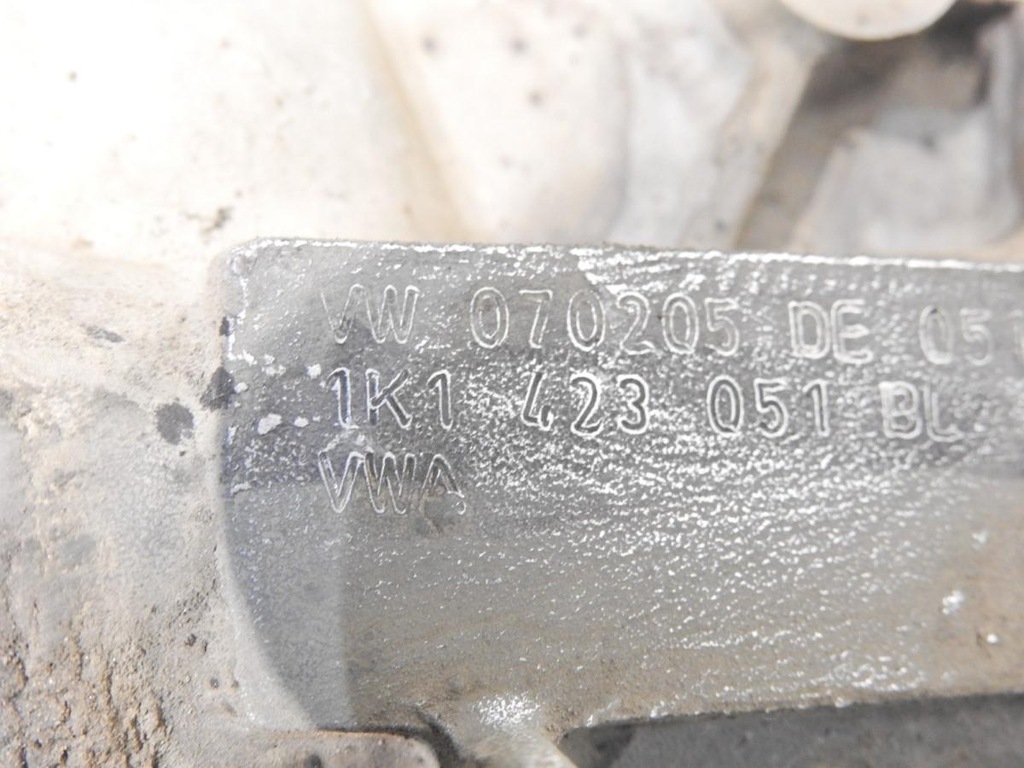 фото №9, Трансмиссия рулевая рейка vw golf v plus 1.6 fsi 1k1423051bl 7805477185