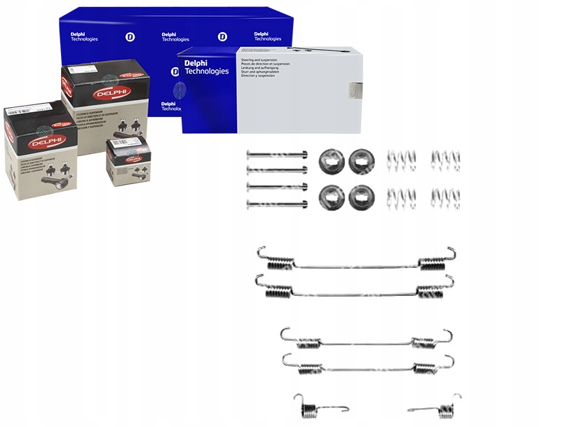 фото №1, Пружины колодка ham. peugeot задняя 406 95- bendix de