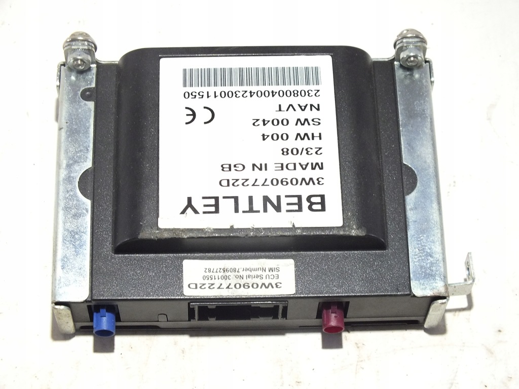 фото №3, Bentley continental fs модуль блок управления 3w0907722d