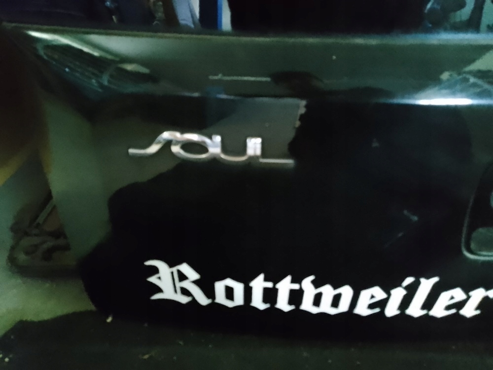 фото №4, Kia soul крышка багажника 9h