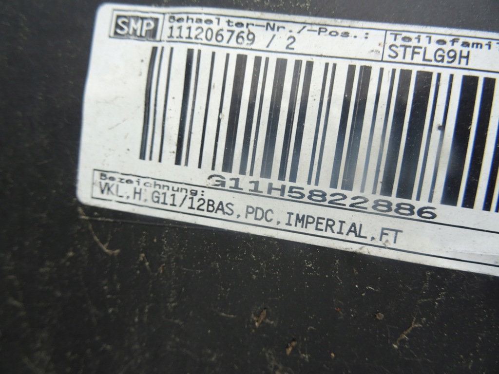 фото №10, Бампер задняя задний bmw 7 vii g11 g12