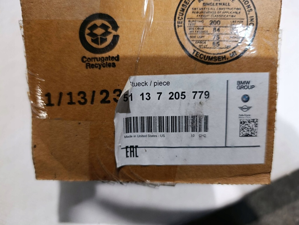 Купить Молдинг дверь левый перед bmw x3 f25 7205779