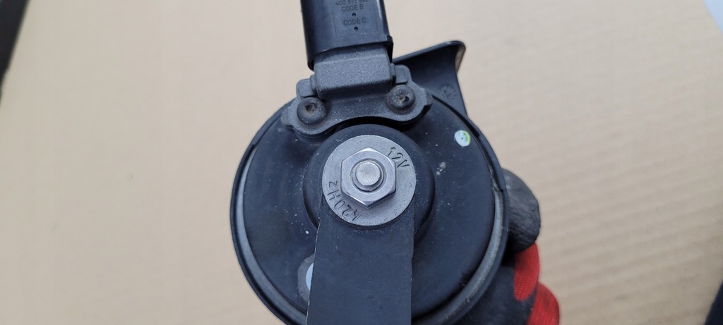 фото №9, S6 c7 4g lift a6 клаксон сигнал звуковой левый 4g0951209c s7 4g a7