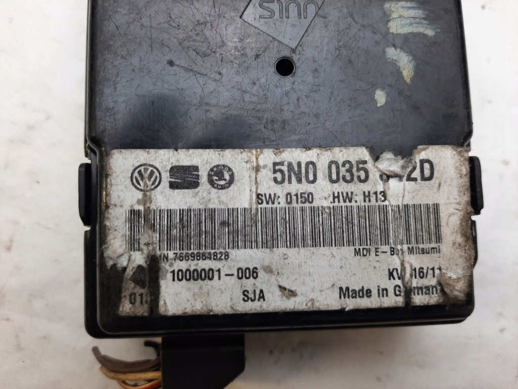 фото №3, Seat leon ii модуль usb интерфейс 5n0035342d