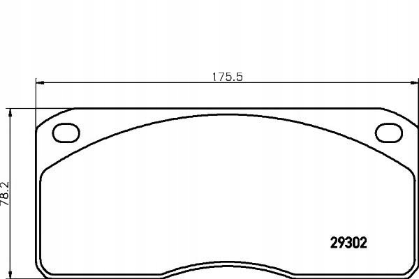 фото №1, Textar 2930201 набор тормозных колодок тормозных, тормоза дисковые