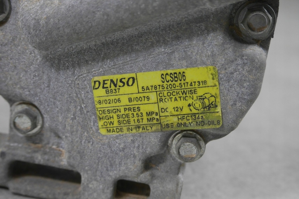 фото №5, Компресор кондиціонера lancia ypsilon ii lift 1.4