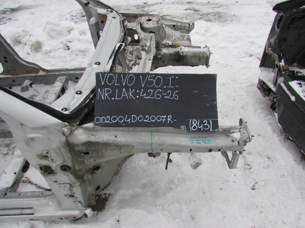 фото №1, Лонжерон підкрилок правий перед volvo v50 04-07r 426-26
