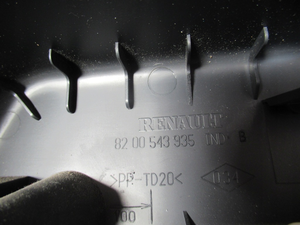 фото №10, Renault twingo ii кронштейн полка багажника