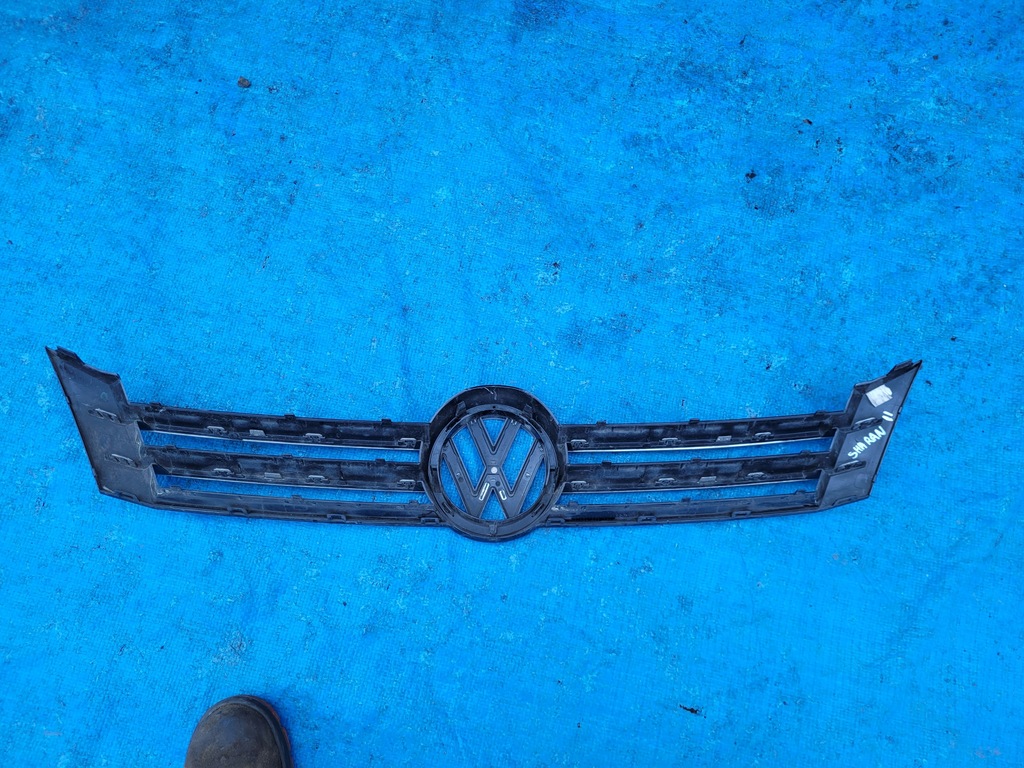 фото №8, Vw sharan ii 2 | решётка радиатора решётка радиатора хром бампера перед передний logo 7n0853655b