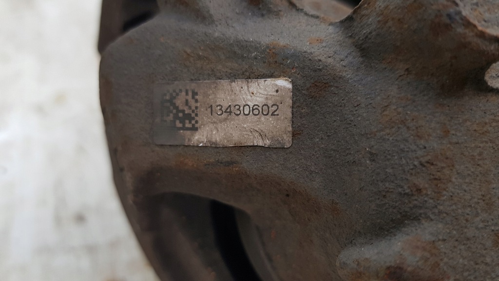 фото №9, Поворотный кулак mcperson левая opel zafira c 2.0 cdti