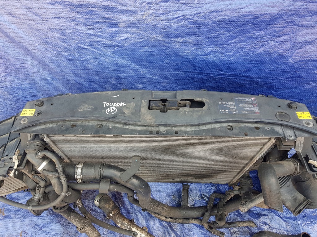 фото №10, Pas передний радиатор vw volkswagen touareg 7l 3.0 tdi