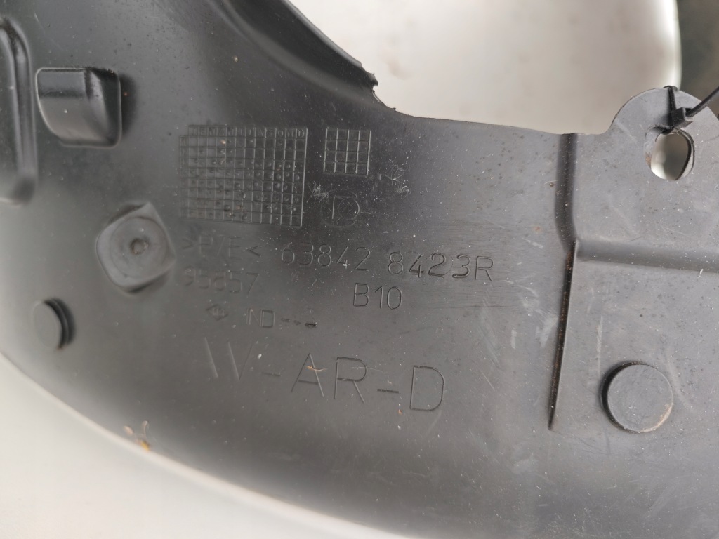 фото №4, Подкрылок renault zoe i правое передние 638428423r