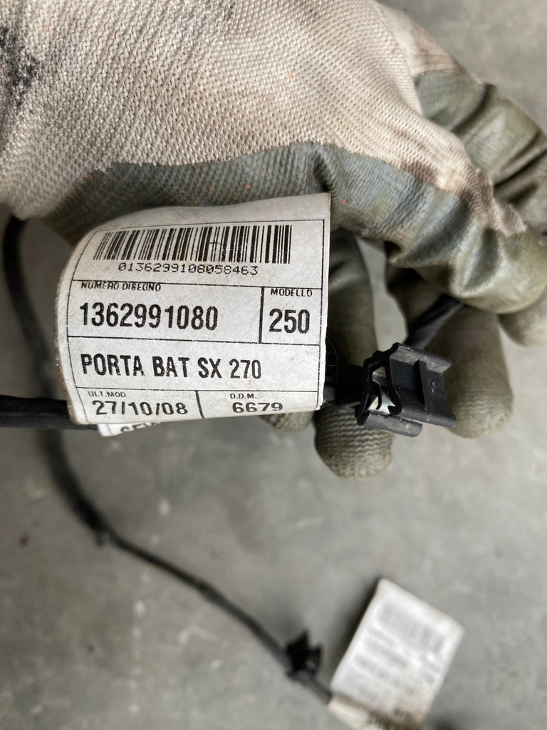 фото №5, Fiat ducato 06- джгут двері розсувних l / p