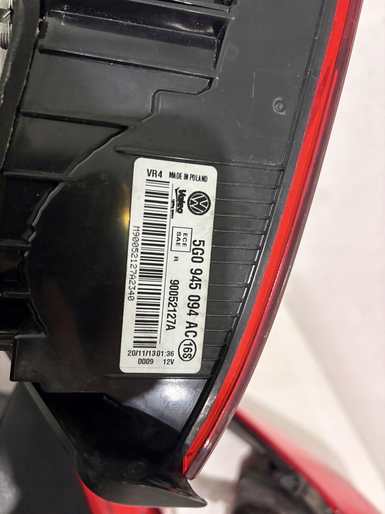 фото №15, Vw golf vii 5g0 лампа лівий правий задня комплект звичайне