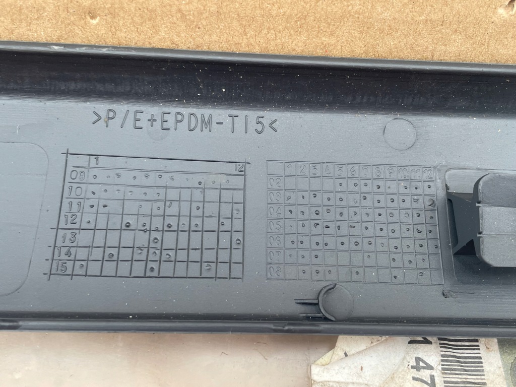 фото №6, Renault scenic ii ліва молдинг двері перед передня