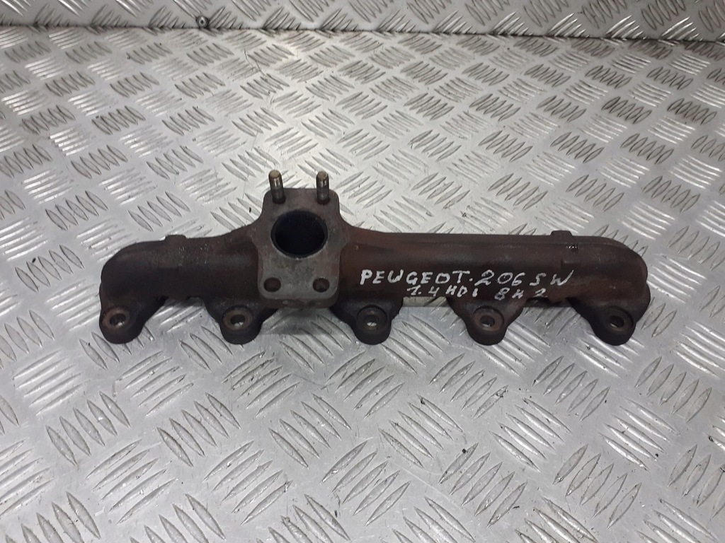 фото №1, Коллектор выпускной peugeot 206 sw 1.4 hdi