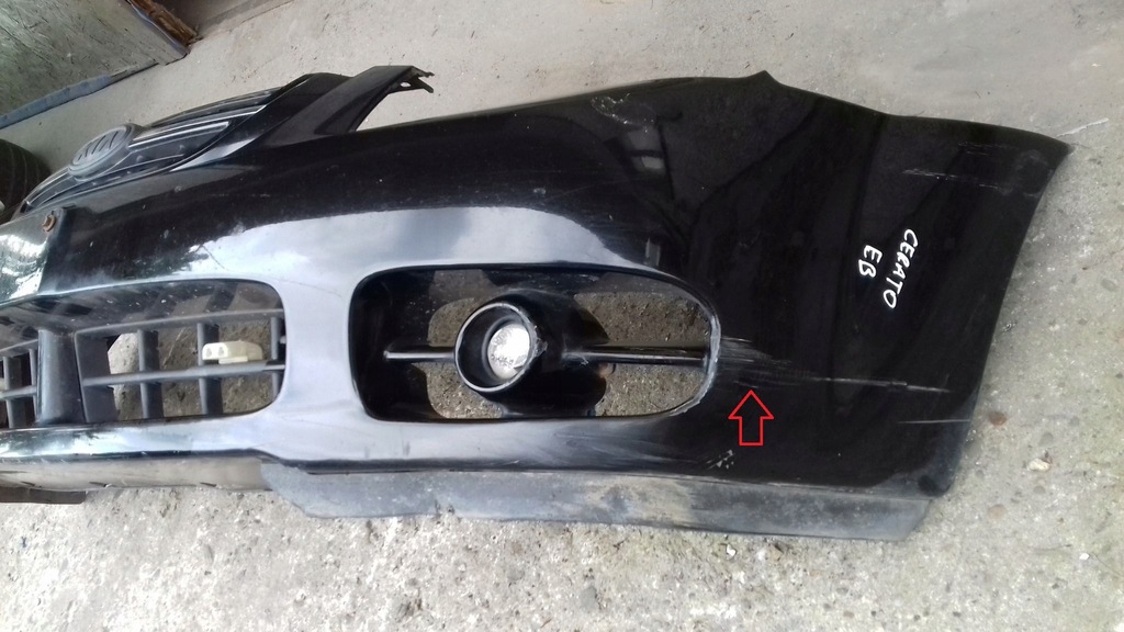 фото №7, Бампер перед передний 83401s0400 kia cerato i 03-06 eb