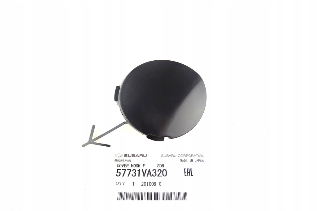 фото №1, Subaru wrx 2017- заглушка накладка решётка радиатора бампера