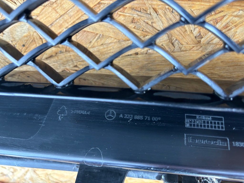 фото №9, Mercedes s w222 решітка бампера a2228857100