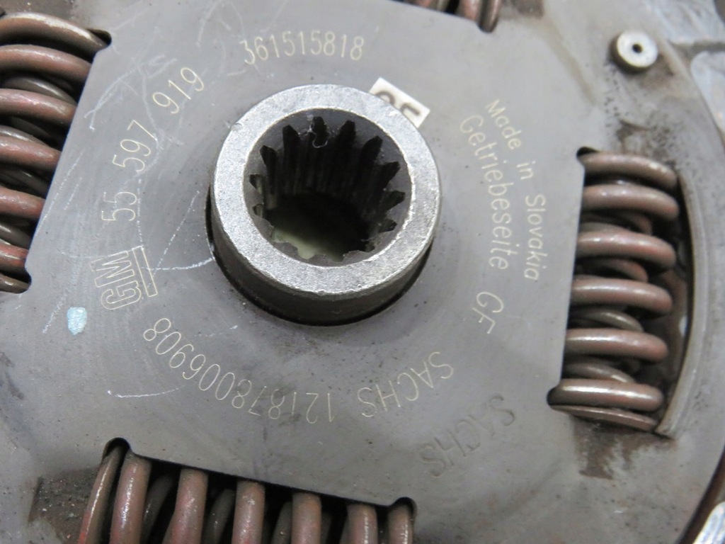 фото №6, Сцепление диск прижим opel corsa e 1.6 16v 55597919