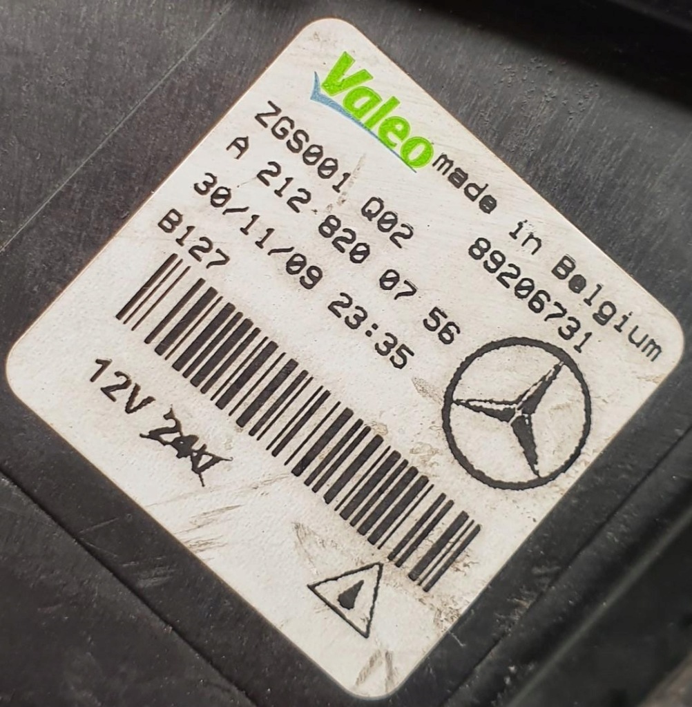 Фара движение dziennej led левая mercedes w212 Недорого